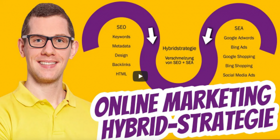 Hybrid-Strategie SEO, SEA, Social Media Ads